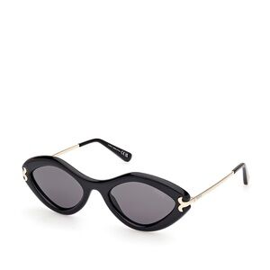 Emilio Pucci Black and Gold Sunglasses